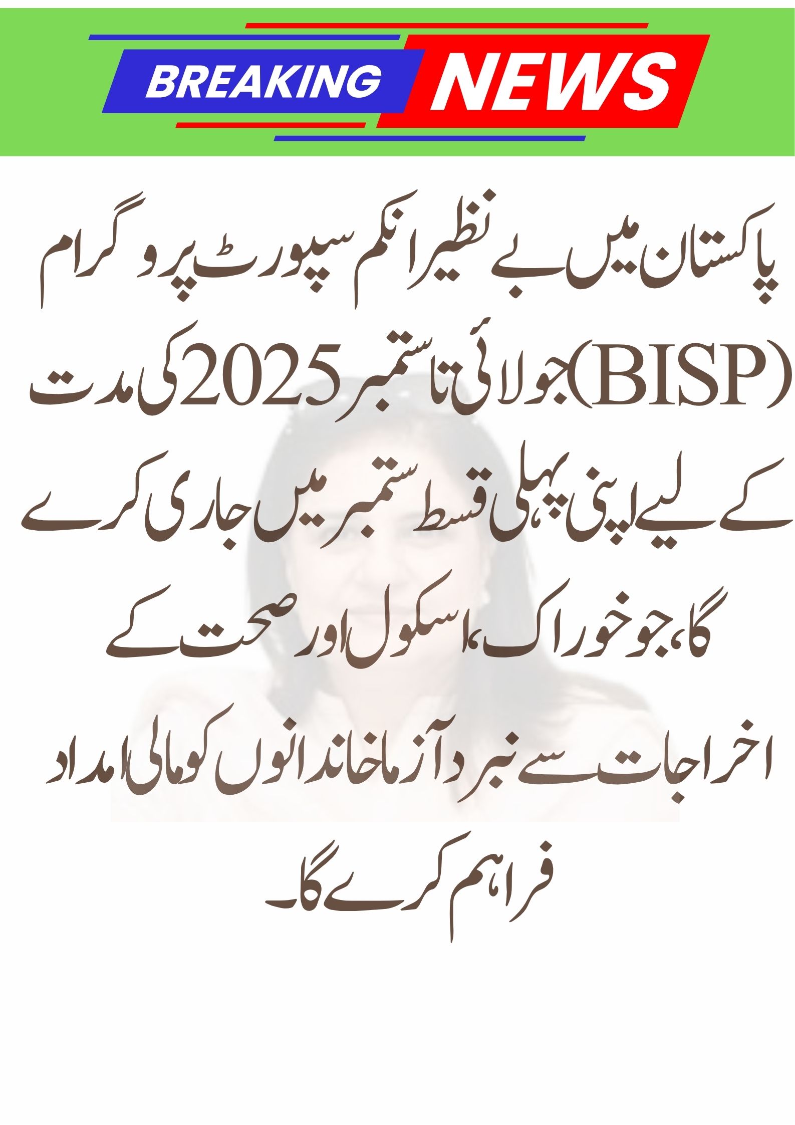 Benazir Income Support Program